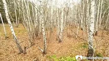 Fucking my stepmom during a nice walk