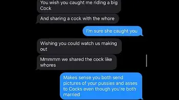 HotWife Sexting Cuckold Husband
