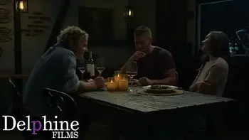 Delphine Films - Petit Maya Woulfe Takes Two Dicks On Kitchen Table