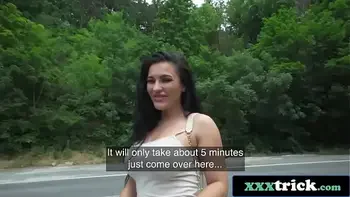 Hot & Sexy Romanian TV Star Fucked In Public (Honey Damon)