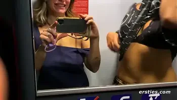 Ersties: Hot Lesbian Girls Being Naughty In Public