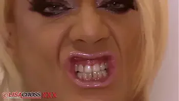 Pro Bodybuilder Lisa Cross Clit Pump in the Bathroom