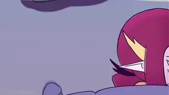 animation by missmoonified: pajama party with special guest