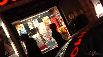 Nice Fucking In Van During  A Night Trip Through Prague