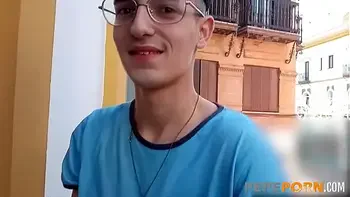 Jennifer's HEAD-SIZED-BOOBS crush an amateur rookie. He's in heaven!