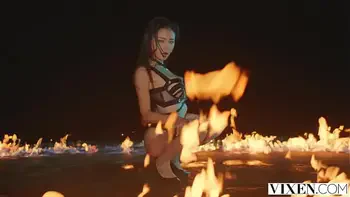 VIXEN Stunning beauty Rae succumbs to her kinky fantasies