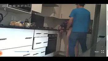 Spycam :Caught my wife fucking the delivery guy
