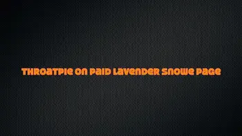 Use My Head Like a Plunger and Unclog that Nut LEGLOCK THROATPIE