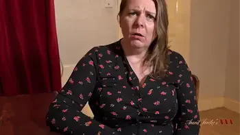 AuntJudysXXX - Your Busty Mature Stepmom Rachel catches you watching Mature Porn (POV)