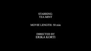 First DP! Tiny teen Tea Mint fucked by two big cocks EKS124