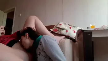 I cum to porn video in her mouth - Lesbian Illusion Girls