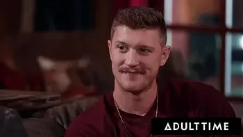 ADULT TIME - Kenna James' Thirsts Over Cum In Her FIRST THREESOME With Her Husband and Hot Neighbor!