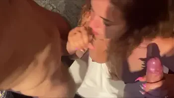 CHEATING WIFE gets FUCKED on a MOTEL by 2 GUYS!!