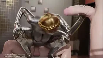 Balerina slut from Atomic Heart doing anal