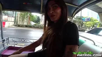 TUKTUKPATROL Busty Thai Beauty Leaking CUM After Pounding