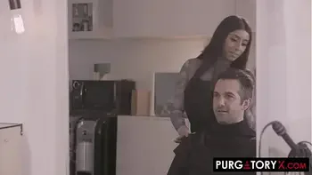 PURGATORYX Trim and a Shave Vol 1 Part 3 with Annabel Redd and Violet Myers