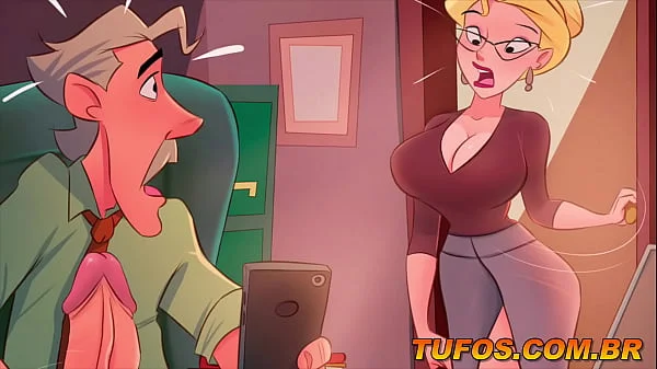 Nudes vazados de uma coroa gostosa! Mandando nudes - Desenho animado pornô