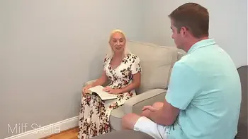 Religious StepMummy Gets Stepson To Worship Her Cunt