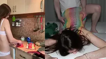 LIFE OF A STUDENT - Enjoying Tasty Food And Cock - Princess Alice