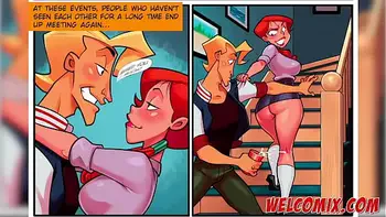 A very crazy party! Orgy and sex! Perverts Toons