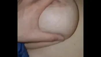 Homemade play with my Hairy old Wife's Pussy and Big tits.