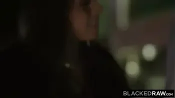 BLACKEDRAW BBC-hungry goddess Violet devours Jax' hard cock