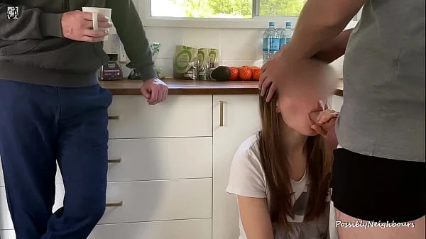 Husband Watches Wife Geting Fucked and Creampied