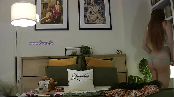 Sexy and Cute Redhead Lya is a Super Hot Guest of Leon Lambert to Play Around and Show her Pussy