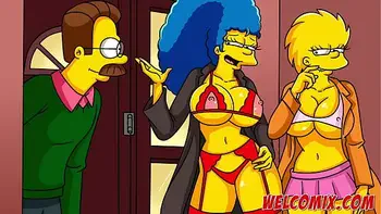 Margy's Revenge! Cheated on her husband with several men! The Simptoons Simpsons