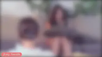 Dr Kris. Jeny Smith flashing pussy and teasing a woman