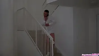 My Friend's Hot Slutty Mom Let Me Creampie Her Ass - Armani Black Johnny Love