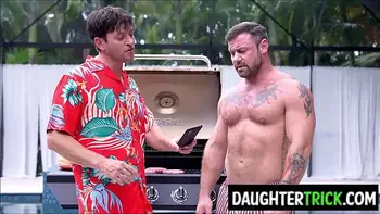 BBQin' and stepdaughter swappin'
