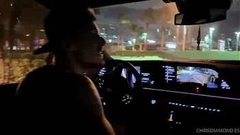 I take CJ with me in the car so she can suck me off and fuck her real hard