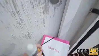 DEBT4k. Debt Collector's Peep Show