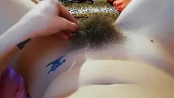 Hairy Bush Compilation with Huge clitoris