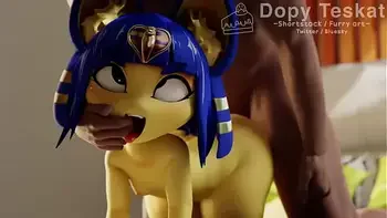 Ankha dando para o negão