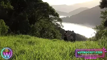 Wife Porn by Wifebucket - Spying on my step-sister and her boyfriend fucking outdoor