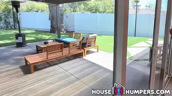 HouseHumpers Threesome Sex with Two Insanely Hot Real Estate Agents at Open House