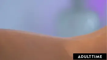 ADULT TIME - Petite Masseuse Kylie Rocket Will Do ANYTHING To Make Her Lesbian Client Orgasm!