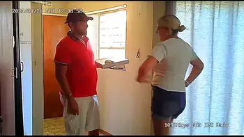 Spycam: slut wife caught cheating