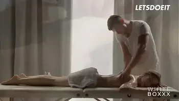 Sexy Blonde Nesty Receives Relaxing Massage Then Passionate Pussy Pounding - WHITEBOXXX