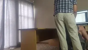 BOSS LEVEL : caught fucking the secretary for a pay raise