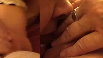 Granny Carmen's Pussy Licking Orgasm