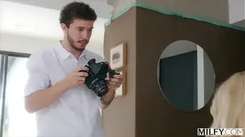 MILFY Photographer Makes Sexy Blonde Sarah His Subject