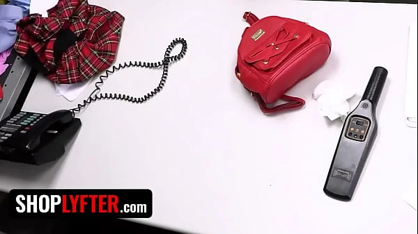 Virgin Babe Shoplifts Expensive Condoms From The Mall & She Gets Caught Red-handed By The LPO