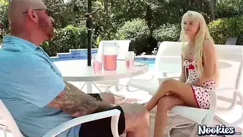 Older Man CRUSH! Super Hot Blonde Sex