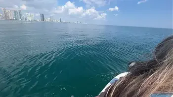 Horny Blonde Getting Her Pussy Drilled On A Jetski