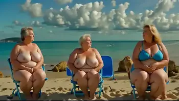 Granny with huge tits