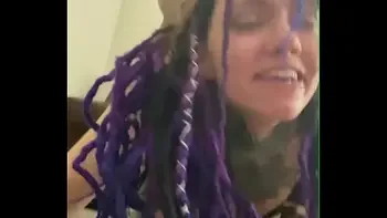 Tattoo Latina slut gets rough breeding session (Portuguese)