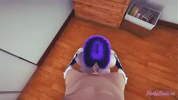 Hentai - Raven hard sex [Handjob, Blowjob and fucked] - Japanese manga anime game porn